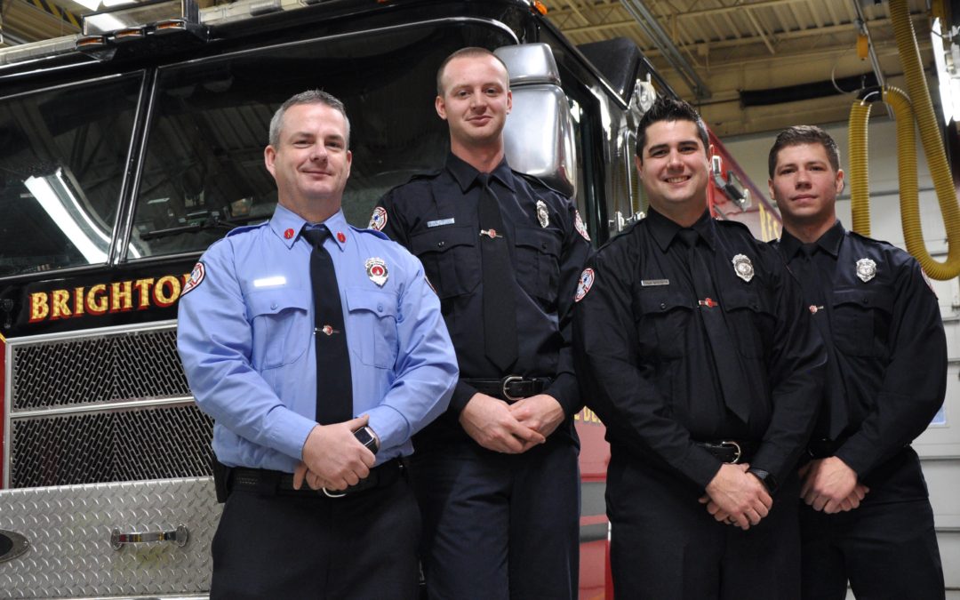 Brighton Area Fire Authority Hires 4 additional Full-Time Firefighters!